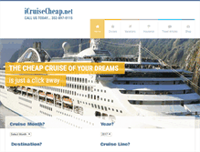 Tablet Screenshot of icruisecheap.net